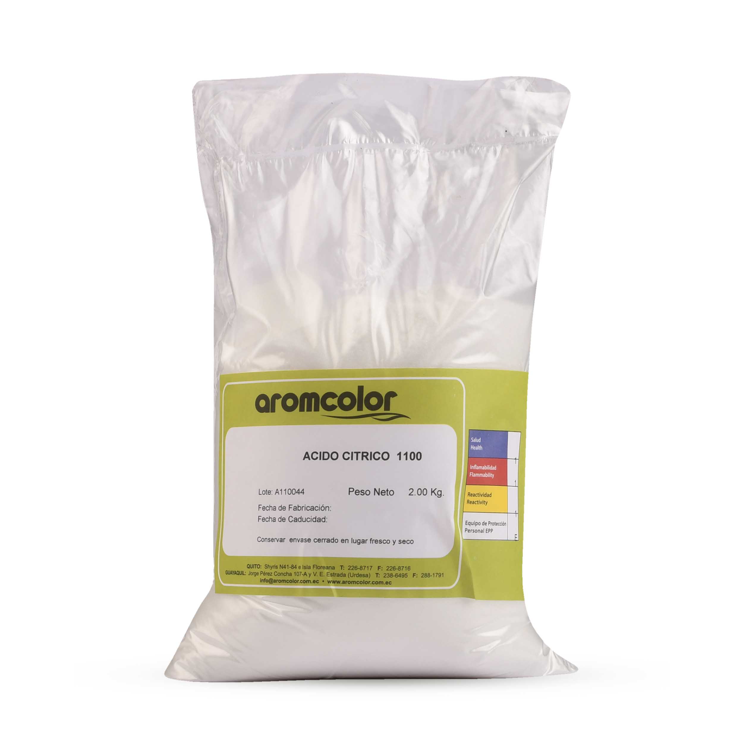 DIV0001100 - ACIDO CITRICO ANHIDRO USP